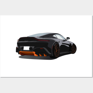 Aston Martin Vantage Posters and Art